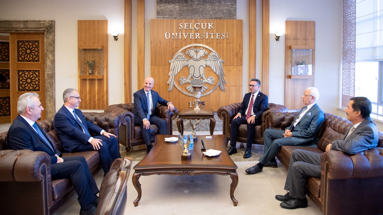 YÖK Başkanı Prof. Dr. Erol Özvar, Selçuk Üniversitesindeydi